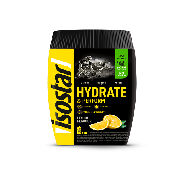 fiets diagonaal energie Hydrate & Perform Lemon Sportdrink | ISOSTAR